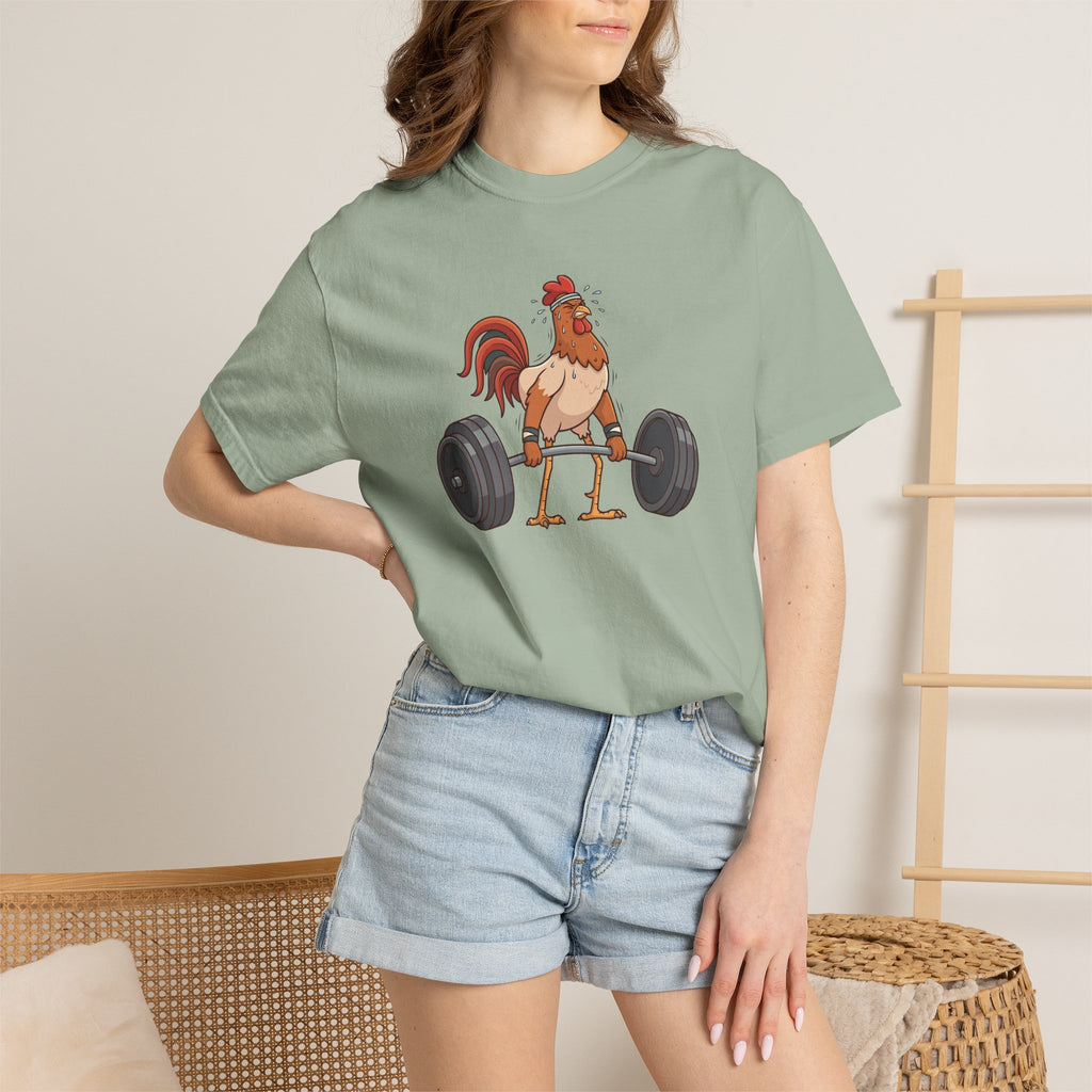 Chicken Legs Weightlifting Rooster Gym T-Shirt