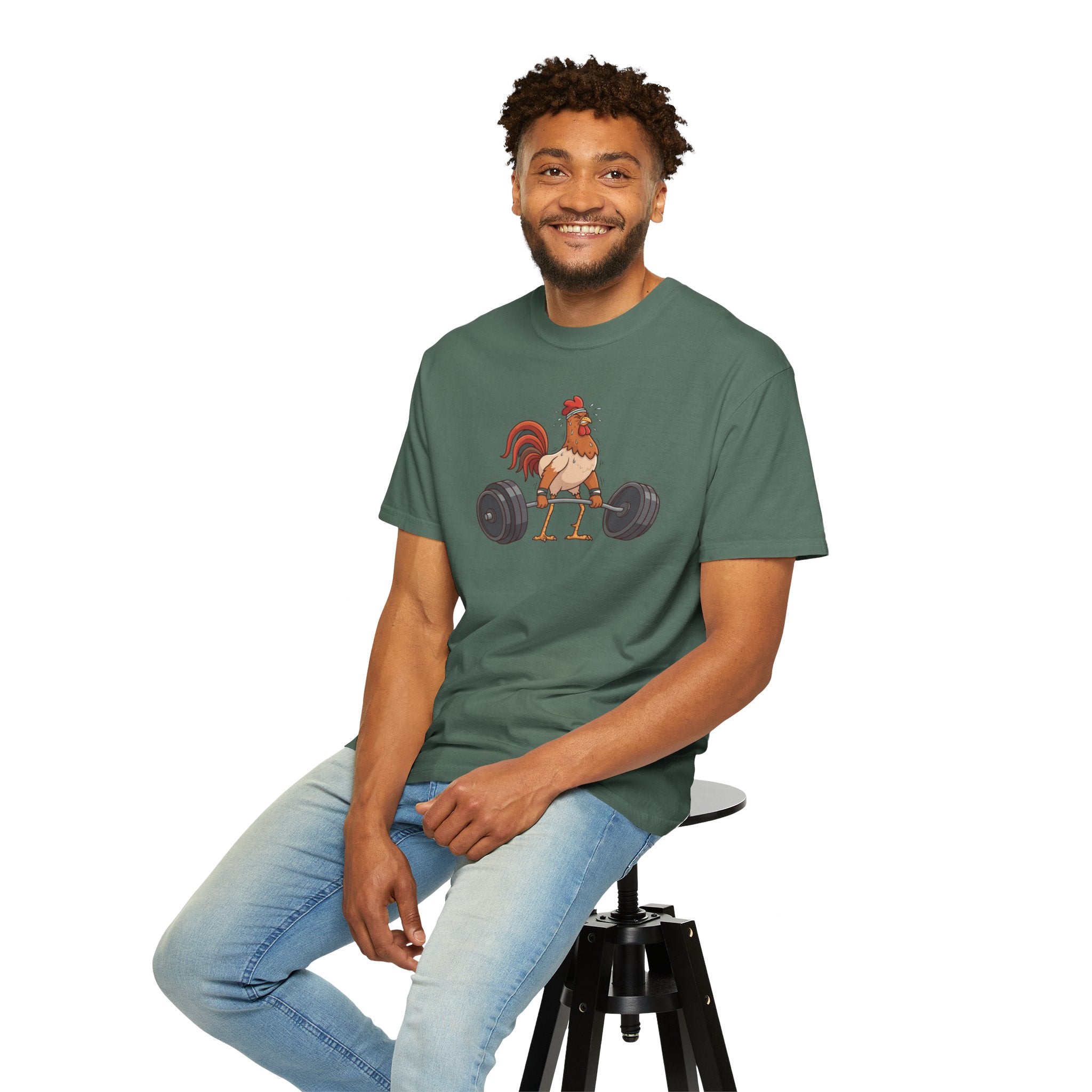 Chicken Legs Weightlifting Rooster Gym T-Shirt